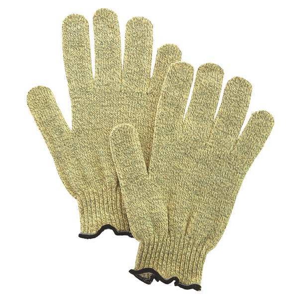 Guantes de tejido Honeywell, Nivel de corte 4, 7 oz, Negro, Amarillo, Talla L - CRT17