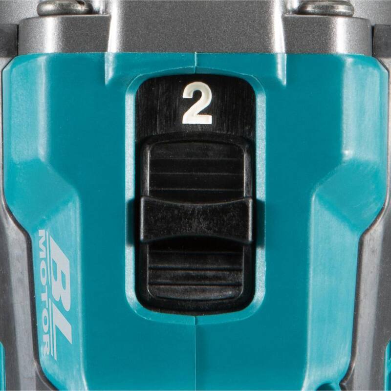 Juego de taladro atornillador inalámbrico Makita 40V Max XGT Brushless 1/2 pulgadas (2.5Ah) - GFD01D