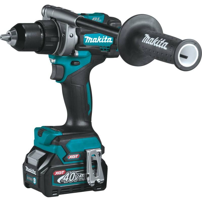 Juego de taladro atornillador inalámbrico Makita 40V Max XGT Brushless 1/2 pulgadas (2.5Ah) - GFD01D