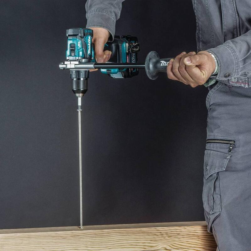 Juego de taladro atornillador inalámbrico Makita 40V Max XGT Brushless 1/2 pulgadas (2.5Ah) - GFD01D
