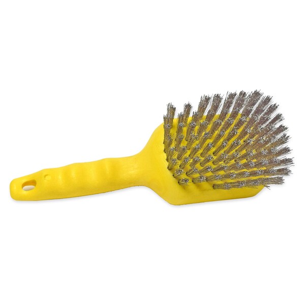 Cepillo Malish Panini, 8.6 in, Amarillo, Cepillo de 8.6 in de Largo, Plástico - 11401SP