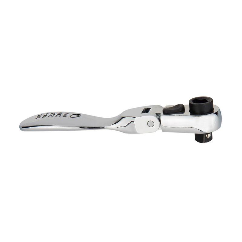 Herramientas Sunex Sunex 9732 Juego de Dados y Puntas con Mini Trinquete de Cabeza Dual Flexible (44 piezas) - 9732