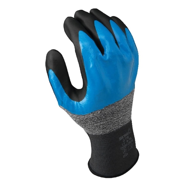 Guantes desechables Best Glove 0.75 Nitrilo Azul con Revestimiento Interior Talla XL 9, Paquete de 9 - 845-376XL-09