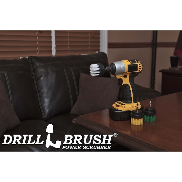 Producto: Drillbrush - Suministros de Limpieza - Tina - Accesorios de Baño - Fregar - Tina de Baño para Bebés - 2IN-S-GWY-QC-DB