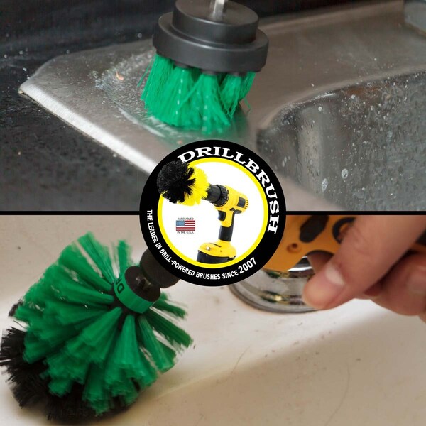 Limpiadores para el hogar Drillbrush - Accesorios de cocina - Suministros de limpieza - G-S-2M-QC-DB