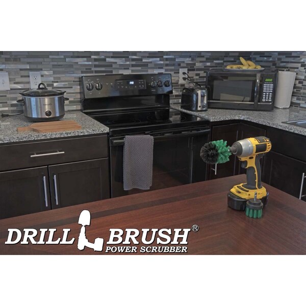 Limpiadores para el hogar Drillbrush - Accesorios de cocina - Suministros de limpieza - G-S-2M-QC-DB