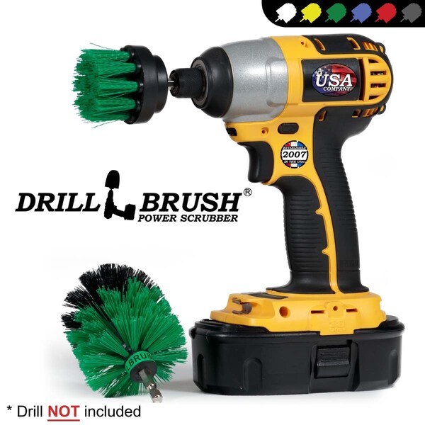 Limpiadores para el hogar Drillbrush - Accesorios de cocina - Suministros de limpieza - G-S-2M-QC-DB