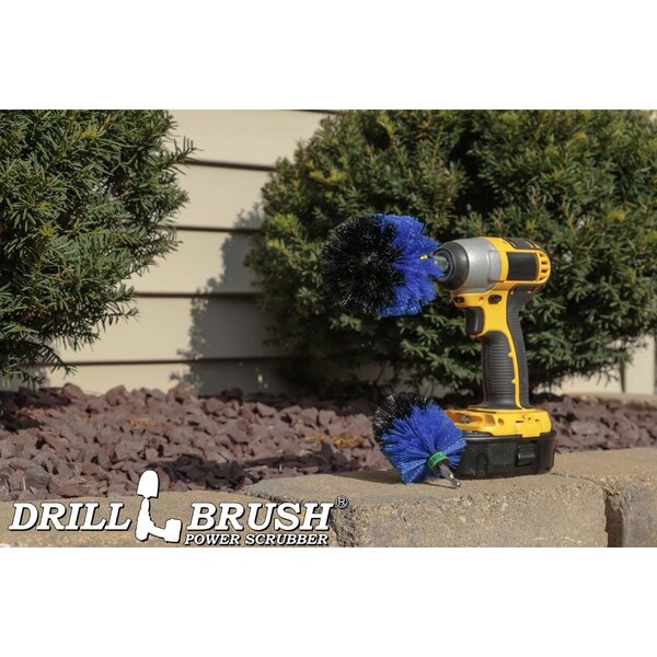 Cepillo Taladro Drillbrush - Accesorios para Barcos - Suministros de Limpieza - Cepillo para Fregar - B-S-MO-QC-DB