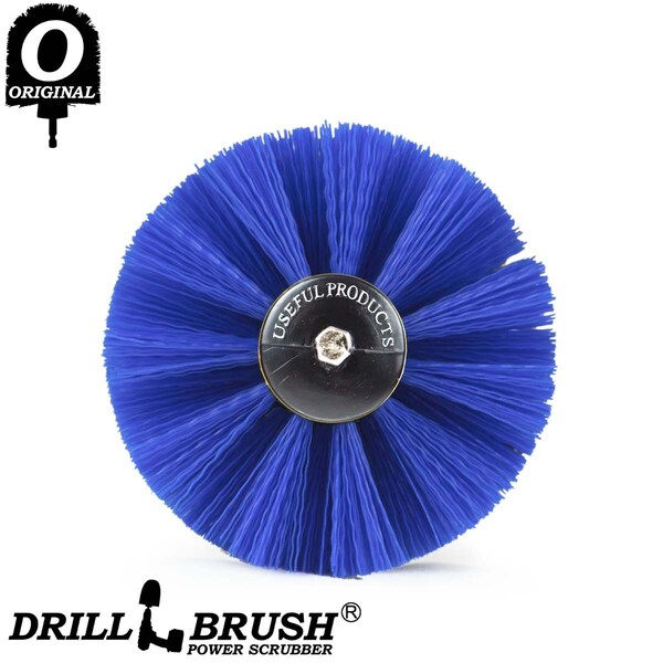 Drillbrush Marine - Suministros de Limpieza - Accesorios para Barcos - Cepillo de Perforación - Hull Cle - O-B-QC-DB