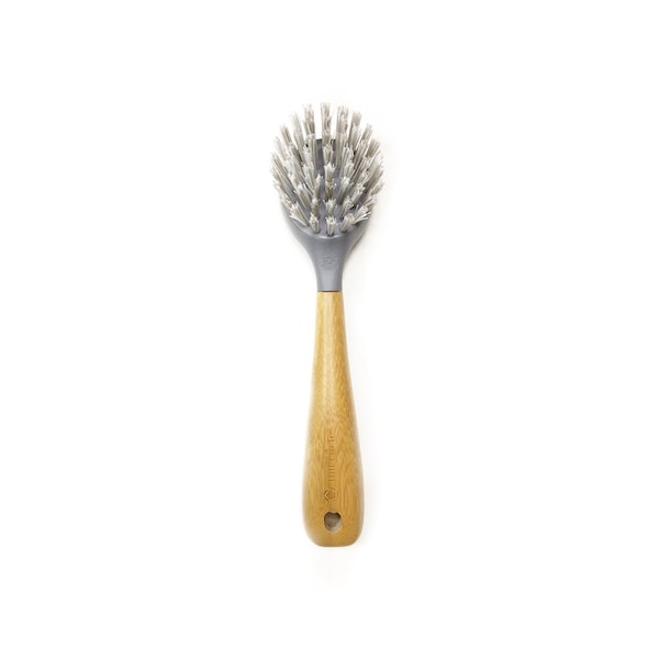 Cepillo de cerdas suaves con mango de bambú Tenacious C Full Circle Tenacious C 2.56 in. W - FC17130GY