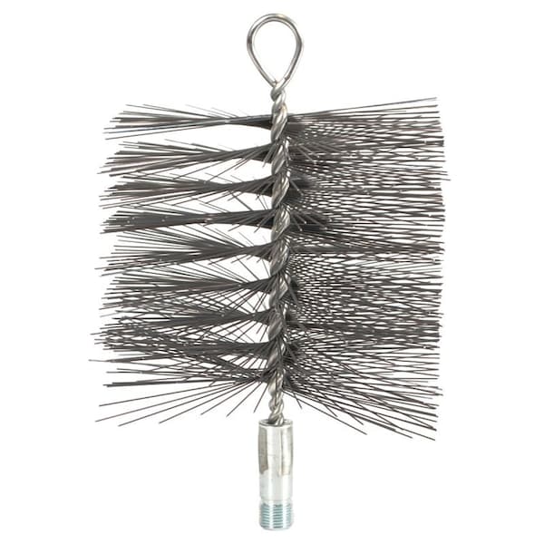 Imperial Mfg Imperial Premium Cepillo para Chimenea Cuadrado BR0302, 12 pulgadas de longitud - BR0302