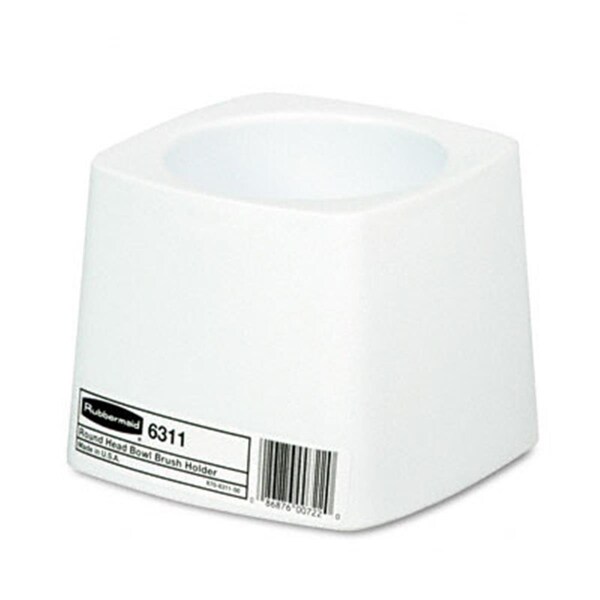 Soporte para Cepillo de Baño de Plástico Blanco - RC32164