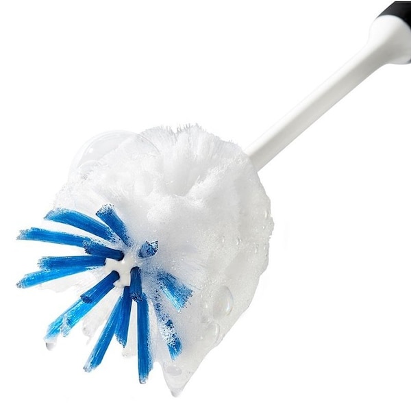 Cepillo para botellas Oxo International Good Grips, cerdas de nylon, 13 pulgadas de largo - 36391