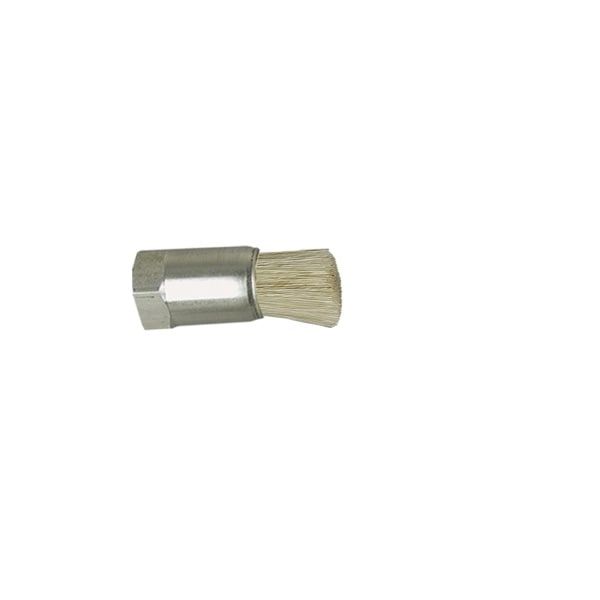 Cepillo Gordon Brush de Cuerpo de 3/8" con Relleno de Crin de Caballo y Orificio de .063" Rosca Hembra - 901332HH de Flujo Continuo