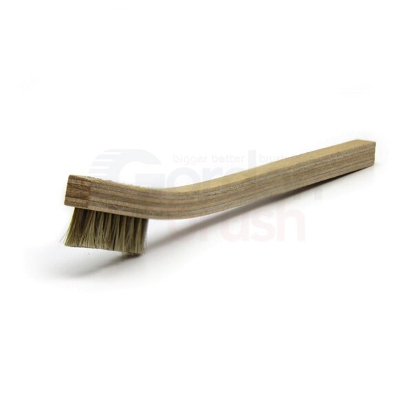 Brocha Gordon Brush 4x29 Filas Anti-Estática de Crin con Mango de Madera Dura Estrecho - 14HHG-12