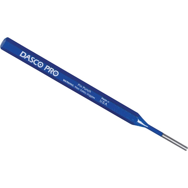 Dasco Pro 3/16 In. x 5-1/2 In. Alloy Steel Pin Punch - 0584-0
