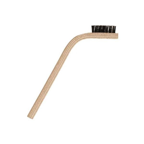 Cepillo para Rascar de Mango Doblado 60° con Alambre de Acero Inoxidable Gordon Brush de 3 x 7 Filas y 0.006" - 60SSG-12