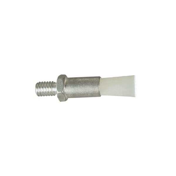 Cepillo Gordon Brush 5/8" D, Relleno de Nylon, Orificio .093", Cepillo de Flujo a Través de Rosca Macho - 901714N