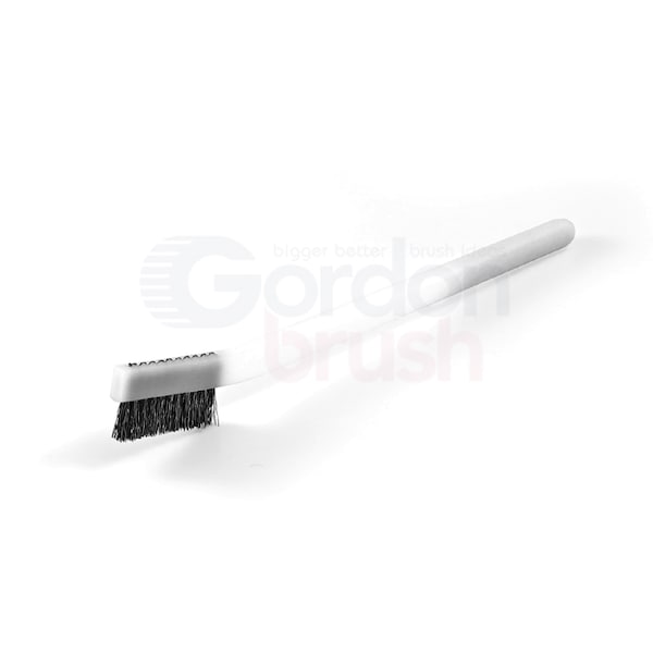 Cepillo Gordon Brush de 3x7 Filas de 0.006" SS 0.018" Nylon con Mango de Plástico de Doble Cabezal - 11TID