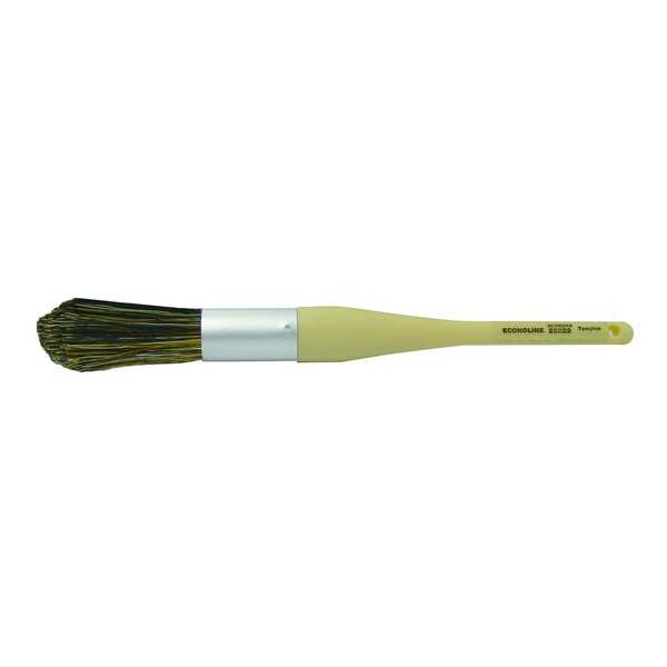 Cepillo de limpieza de piezas Tough Guy 1 pulgada, tamaño medio, mango de 9 1/2 pulgadas, cerdas de 2 1/2 pulgadas, color negro, espuma - 90471
