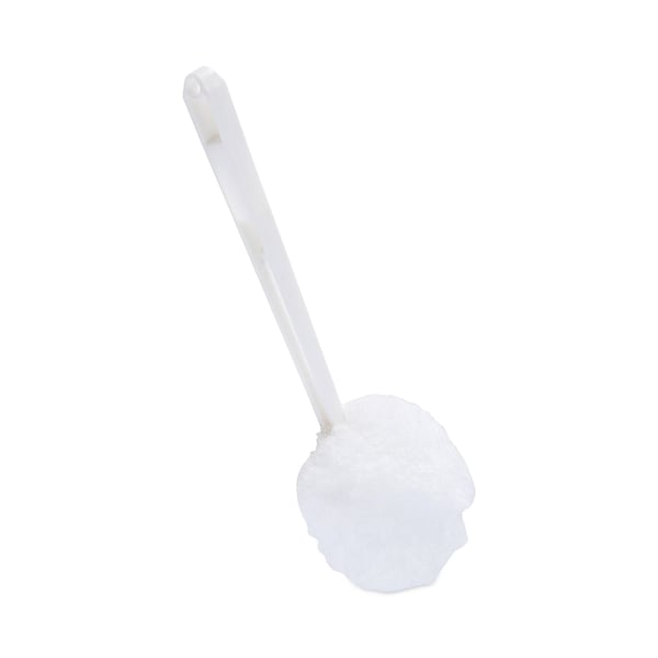 Cepillos para baño Boardwalk, mango de 12 pulgadas de largo, color blanco, plástico, longitud total de 12 pulgadas - BWK00160EA