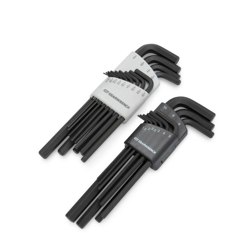 Estuche de herramientas para mecánicos GEARWRENCH de 1/4 in., 3/8 in. y 1/2 in. Con trinquete de 84 dientes, estándar, SAE/Métrico en estuche de almacenamiento (131 piezas) - 89089