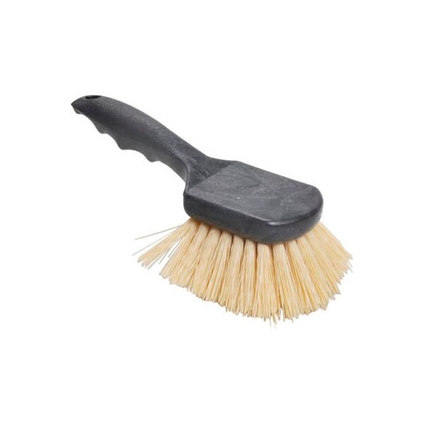 Cepillo de limpieza de 8" con mango negro Allpoints 1421378 para Productos de Carlisle Foodservice - 1421378