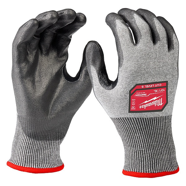 Guantes sumergidos resistentes al corte Milwaukee Tool, Nivel de corte A5, calibre 18, XL - 48-73-8753