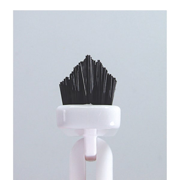 Cepillo para lechada Malish, 9 pulgadas, cabeza giratoria, negro, 9-1/2 pulgadas de largo, cepillo negro, plástico - 3200SP