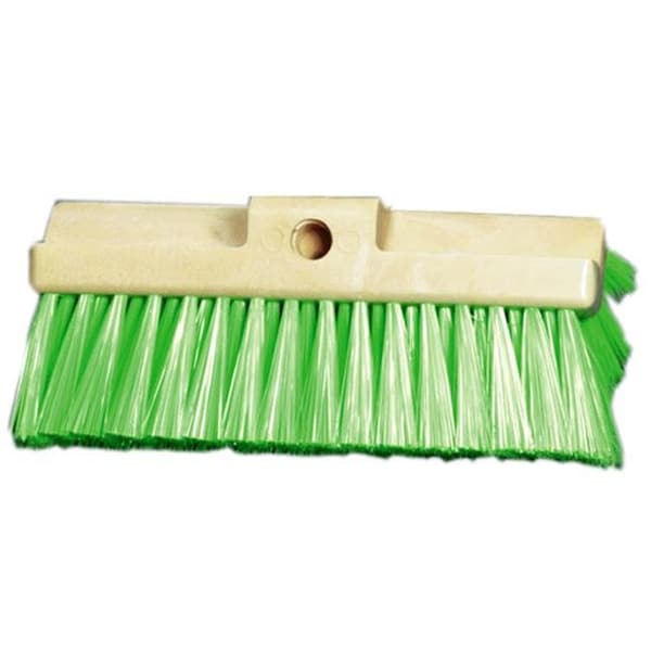 Cepillo para lavado de múltiples niveles de 10 pulgadas Gordon Brush Milwaukee Dustless Brush 335440; verde de poliéster; paquete de 6 - 335440
