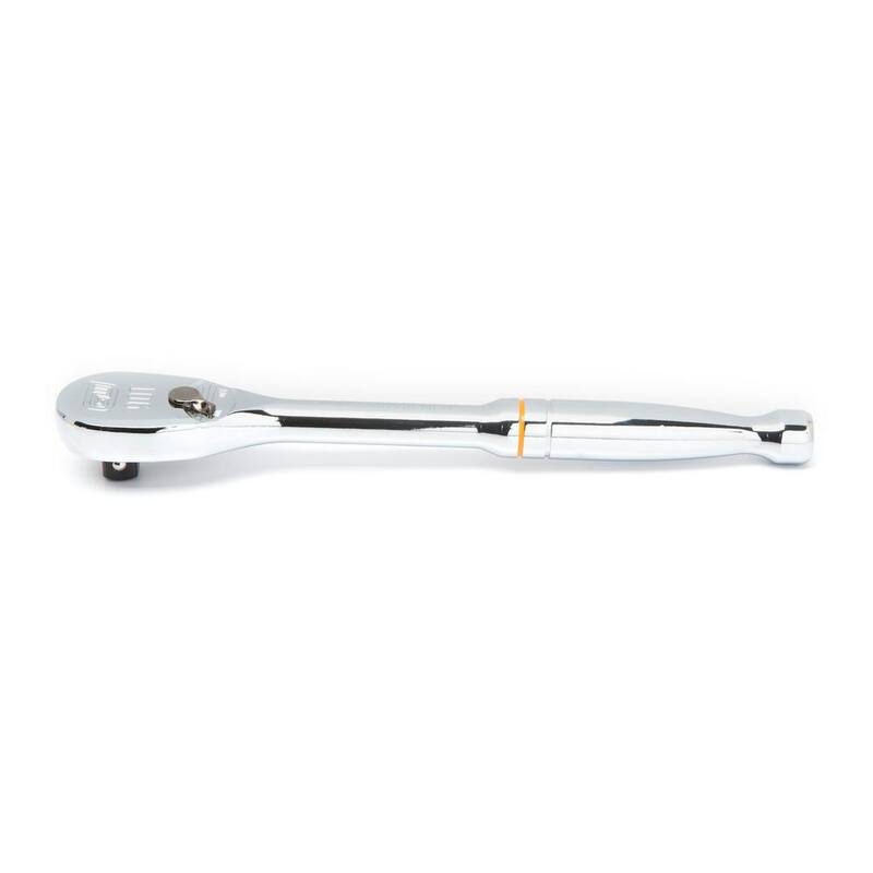 Juego de herramientas para mecánicos GEARWRENCH de 33 piezas con trinquete y dados estándar y profundos de 6 puntos de 1/2 pulgadas SAE de 90 dientes - 80715