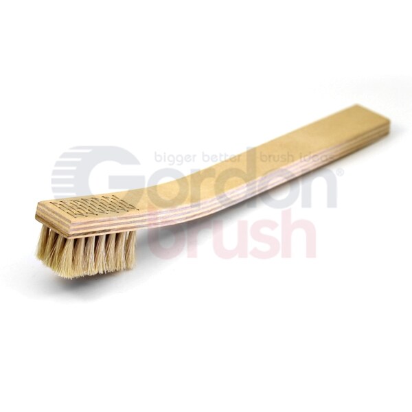 Cepillo Resistente para Rayones de Heavy Duty con Mango de Madera Contrachapada y Cerda de Caballo Gordon Brush 4 x 7 Filas - 46HH