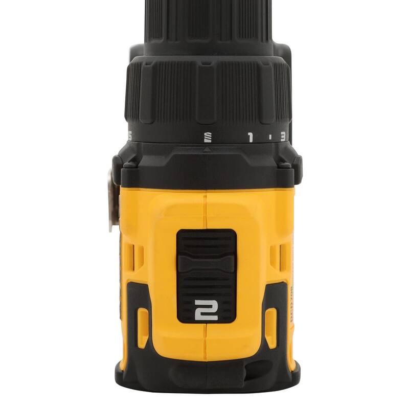 DEWALT ATOMIC Taladro/destornillador compacto inalámbrico sin escobillas de 20V MAX con batería compacta de 20V MAX de 3.0Ah - DCD708BWDCB230