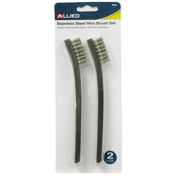 Juego de Cepillos de Alambre de Acero Inoxidable Pinpoint, 2 Piezas - PI3317186