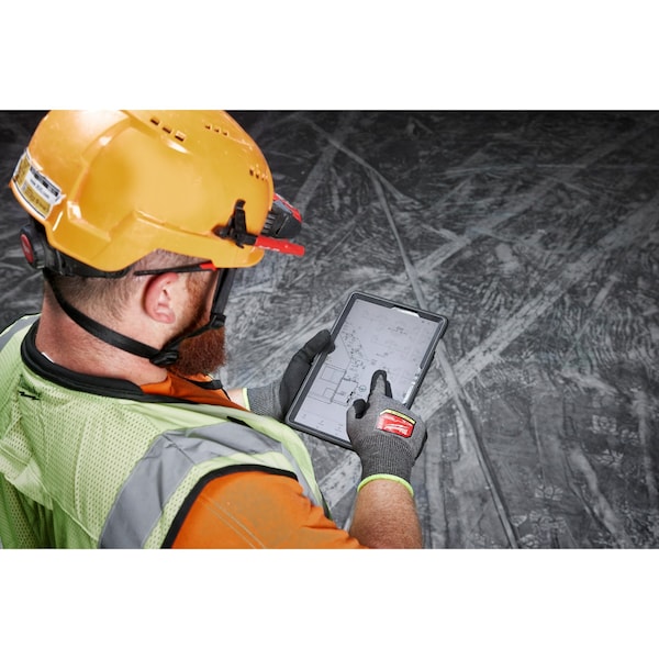 Guantes de inmersión de protección contra cortes de Milwaukee Tool, Nivel de corte A9, 18 ga, L (9) - 48-73-7032B