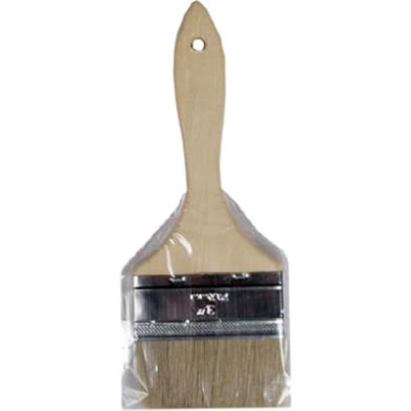 Shur-Line Brocha de Madera con Mango Shur-Line 50013 de 3 pulgadas; Cerda Blanca - 639898