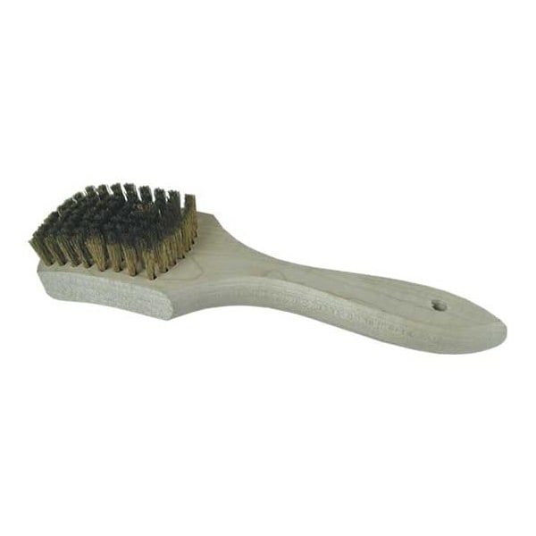 Cepillo de uso general de 9" Gordon Brush - Cerdas de latón y bloque de madera dura - 901661