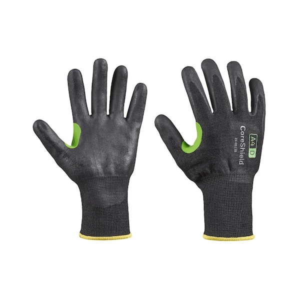 Guante de microespuma A4-D con núcleo de cobertura Coreshield de calibre 13 Honeywell 582-24-0513B-7S; Negro; Chico - Talla 7 - 582-24-0513B/7S.