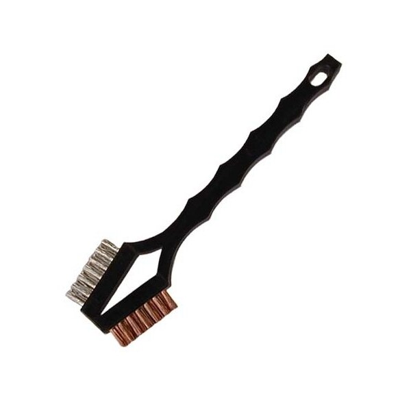 Cepillo de Poder de Doble Espiral de Nylon D .003" con Cerdas de Alambre D 1/4" Gordon Brush Double - 221SSPBG-12