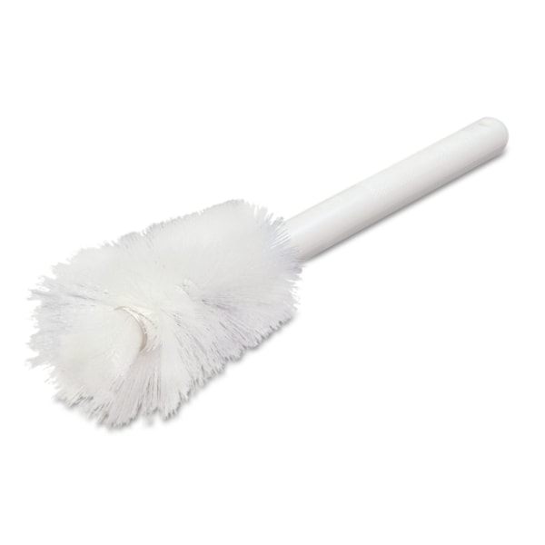 Cepillo para Botellas Carlisle Foodservice, 12 pulgadas, Blanco, Mango de 7-1/2 pulgadas de largo, Cerdas de 4-1/2 pulgadas de largo, Blanco, Plástico - 4046600