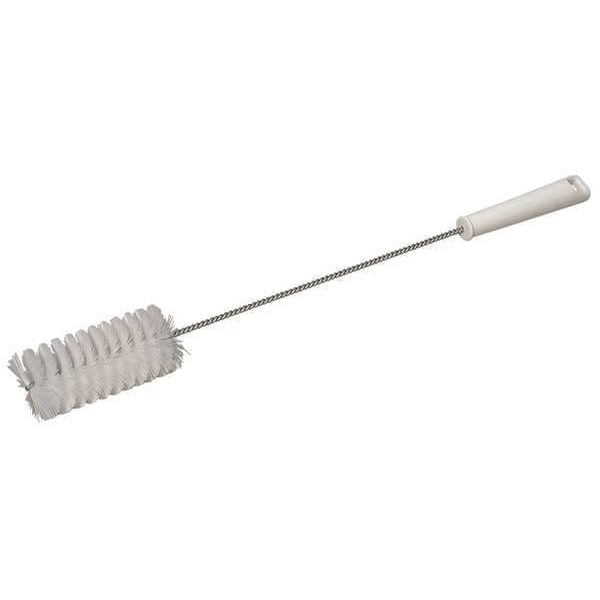 Cepillo Vikan para Tubos y Válvulas de 2", Mediano, Mango de 13 25/64 pulgadas, Cerdas de 5 pulgadas, Color Blanco, Longitud Total de 20 pulgadas - 53795