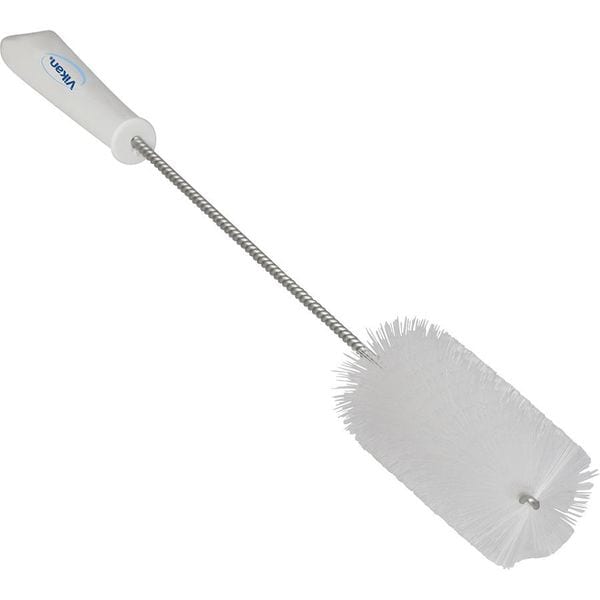 Cepillo Vikan para Tubos y Válvulas de 2", Mediano, Mango de 13 25/64 pulgadas, Cerdas de 5 pulgadas, Color Blanco, Longitud Total de 20 pulgadas - 53795