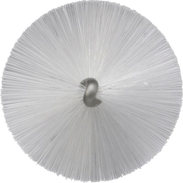 Cepillo para tubo y válvula Vikan de 1-5/8", rígido, mango de 13 3/4 pulgadas de largo, cerdas de 5 pulgadas de largo, color blanco - 53785