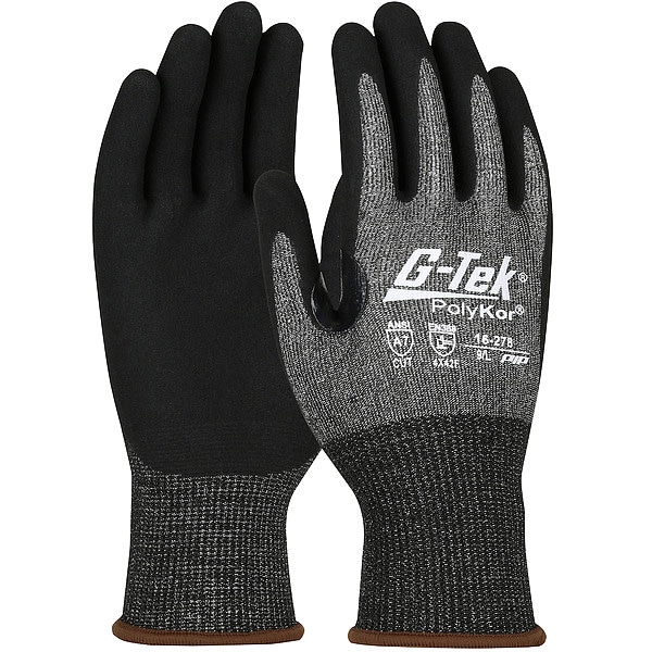 Guante resistente al corte G-Tek Polykor X7, Nivel de corte A7, calibre 18 - 16-278/XS.