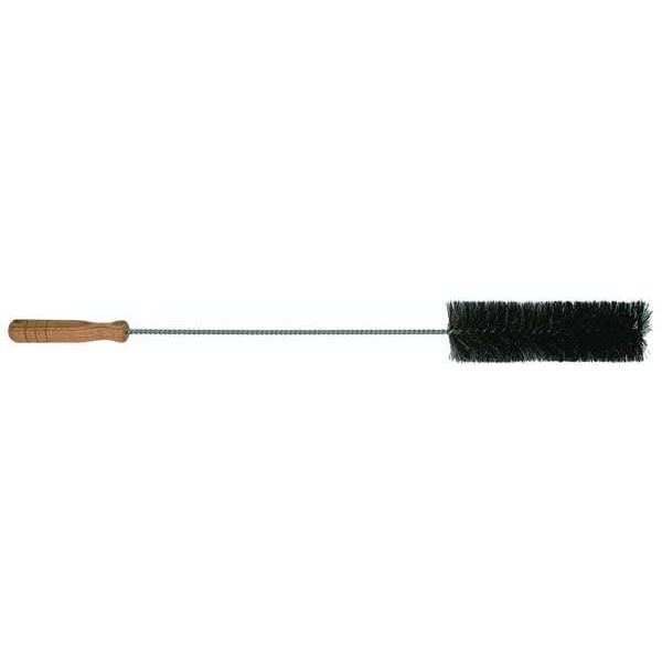 Cepillo para radiador Tough Guy, Mango de 4 1/2 pulgadas de largo, Negro, de Madera, 24 pulgadas de largo en total - 1VAK6