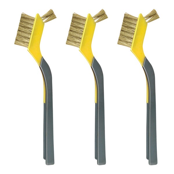 Brocha de alambre de latón de 1/2 pulg. W X 7 pulg. L Allway Allway - BMB3