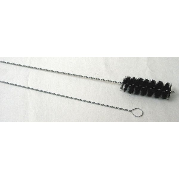 Cepillo para caldera Tough Guy, mango de 26 pulgadas de largo, cepillo de 4 pulgadas de largo, negro, alambre retorcido, longitud total de 30 pulgadas - 2VMY6