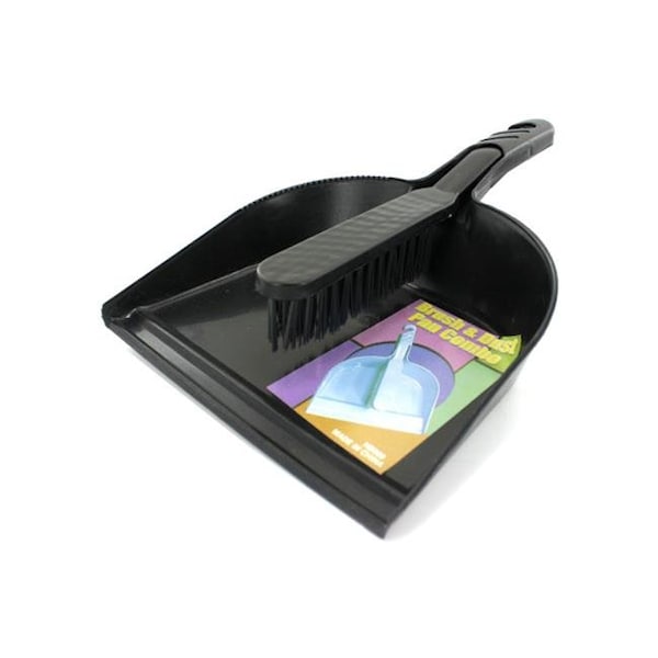 Kole Imports Kole Imports HB069-12 Combo de Escoba y Recogedor de 12.5 x 8.75 pulgadas - Paquete de 12 - HB069-12