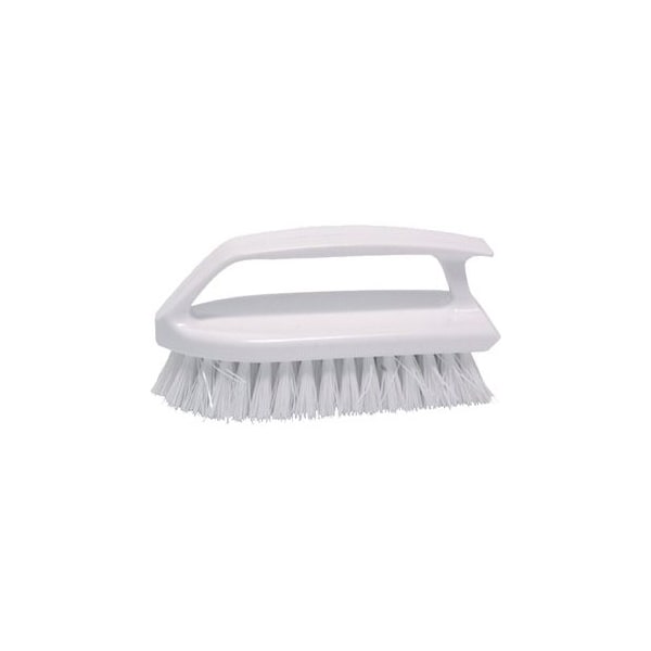 Cepillo de mano sintético 'Estilo plancha de vapor' Brush Man E-Z Hold, cepillo de fregar manual, 12 paquetes - HS6