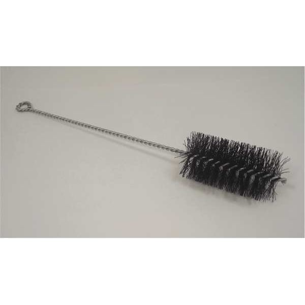 Cepillo para tubos y caños Schaefer Brush, mango de 11 pulgadas de largo, cepillo de 4 pulgadas de largo, negro, alambre, longitud total de 15 pulgadas - 14582GS